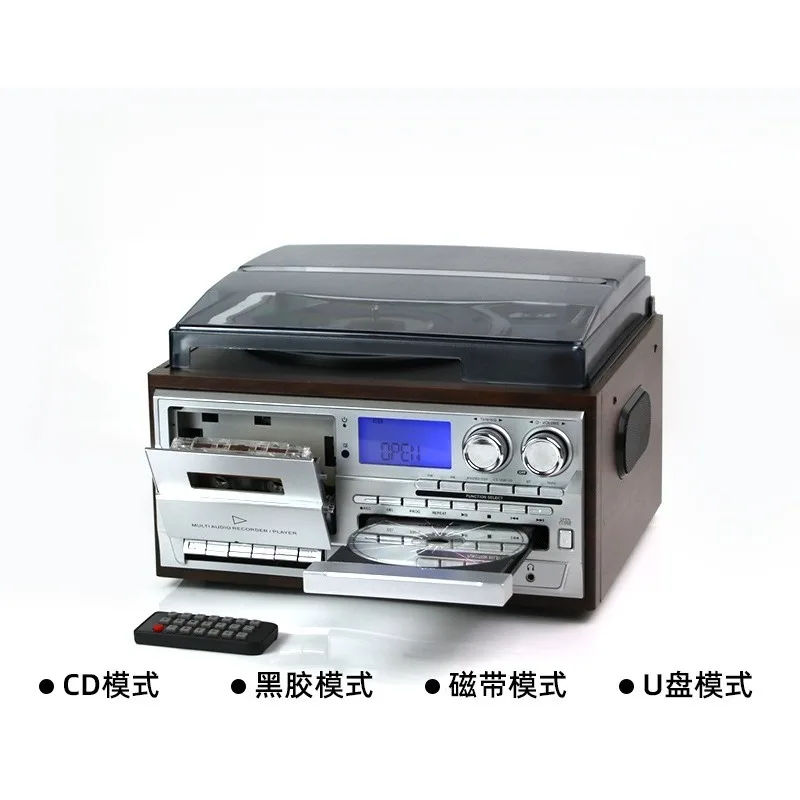 Multifunctional 10 in 1 Vinyl Record Player Speaker Player