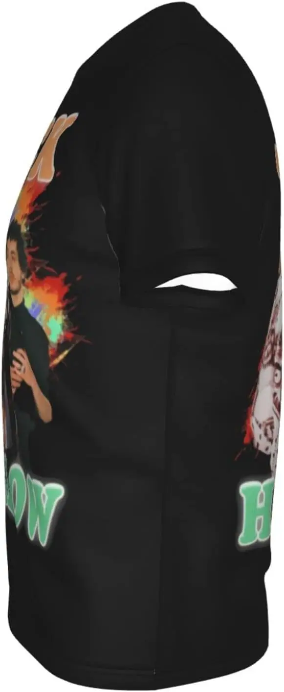 Men's T Shirt Polyester Graphic Short Sleeve Clothing