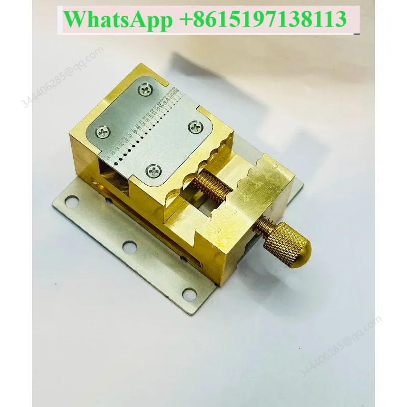 Brass Wheel Pipe Clamp Watch Repair Table Fixed Base Multi-functional Small Pliers