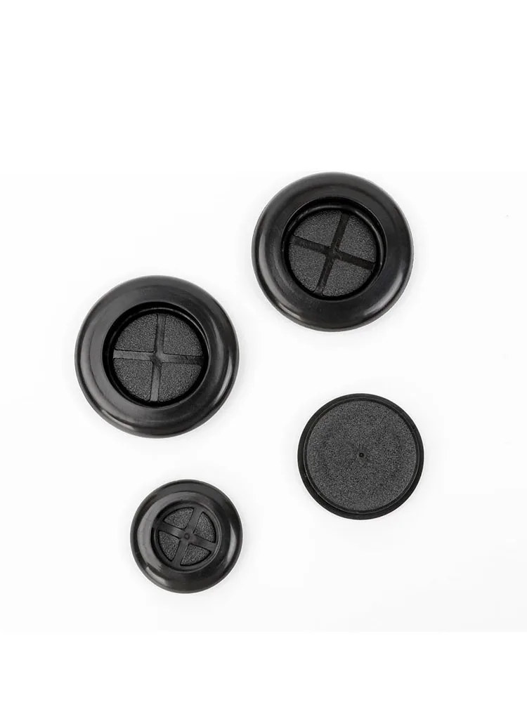 2/3/5/10/20pcs O-ring Seal Ring Single-sided Coil 15mm to 70mm Rubber Wiring Grommets Wires Protector Rings Blanking Blind Cover
