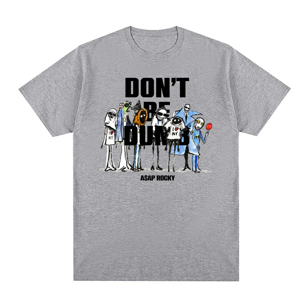 2026 New Album DON’T BE DUMB T-shirt American Rapper American Rapper Graphic Printing Hip Hop 100%Cotton Tee-shirt High Quality