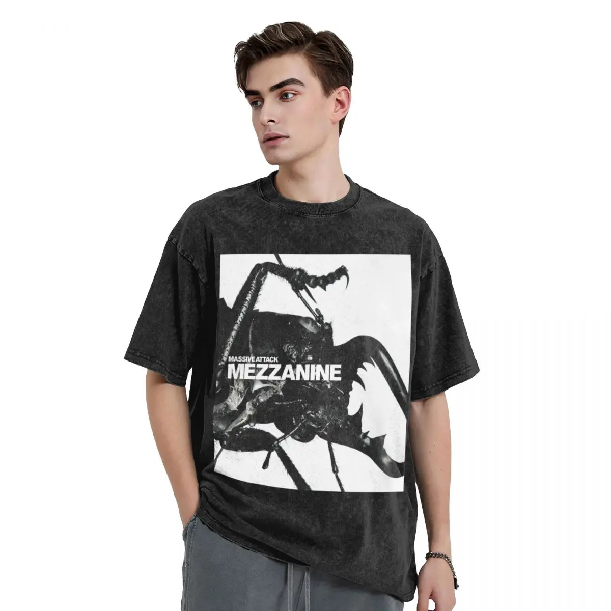 massive mezzanine tour 2019 2020 edanstress T-Shirt street wear custom shirt plus size tops mens graphic t-shirts