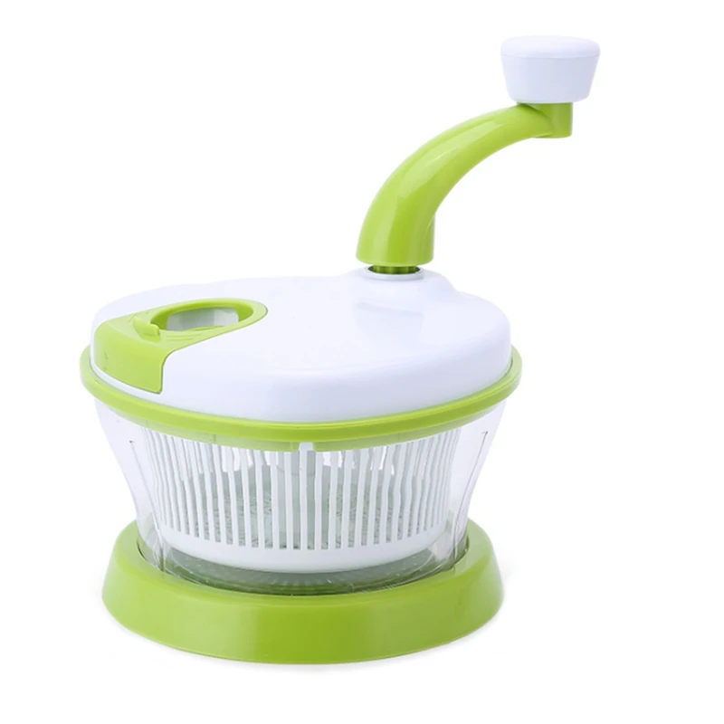 

Multifunctional Meat Cutter Household Manual Kitchen Mixer Hand-Cranked Meat Grinder Green & White