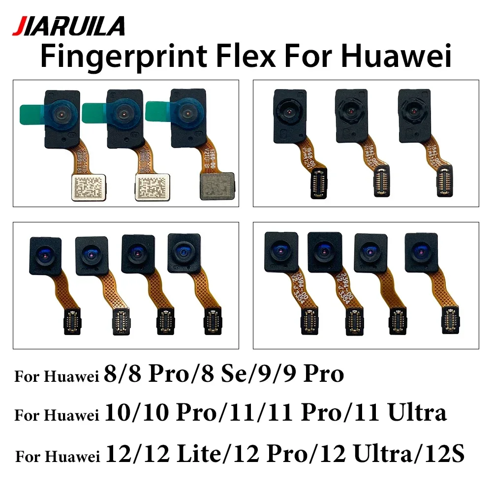 

10 шт. Touch ID с отпечатками пальцев для Huawei Nova 8 8 Pro 8 Se 9 Pro 10 Pro 11 Pro 12 Pro Lite Ultra 12S с кнопкой питания