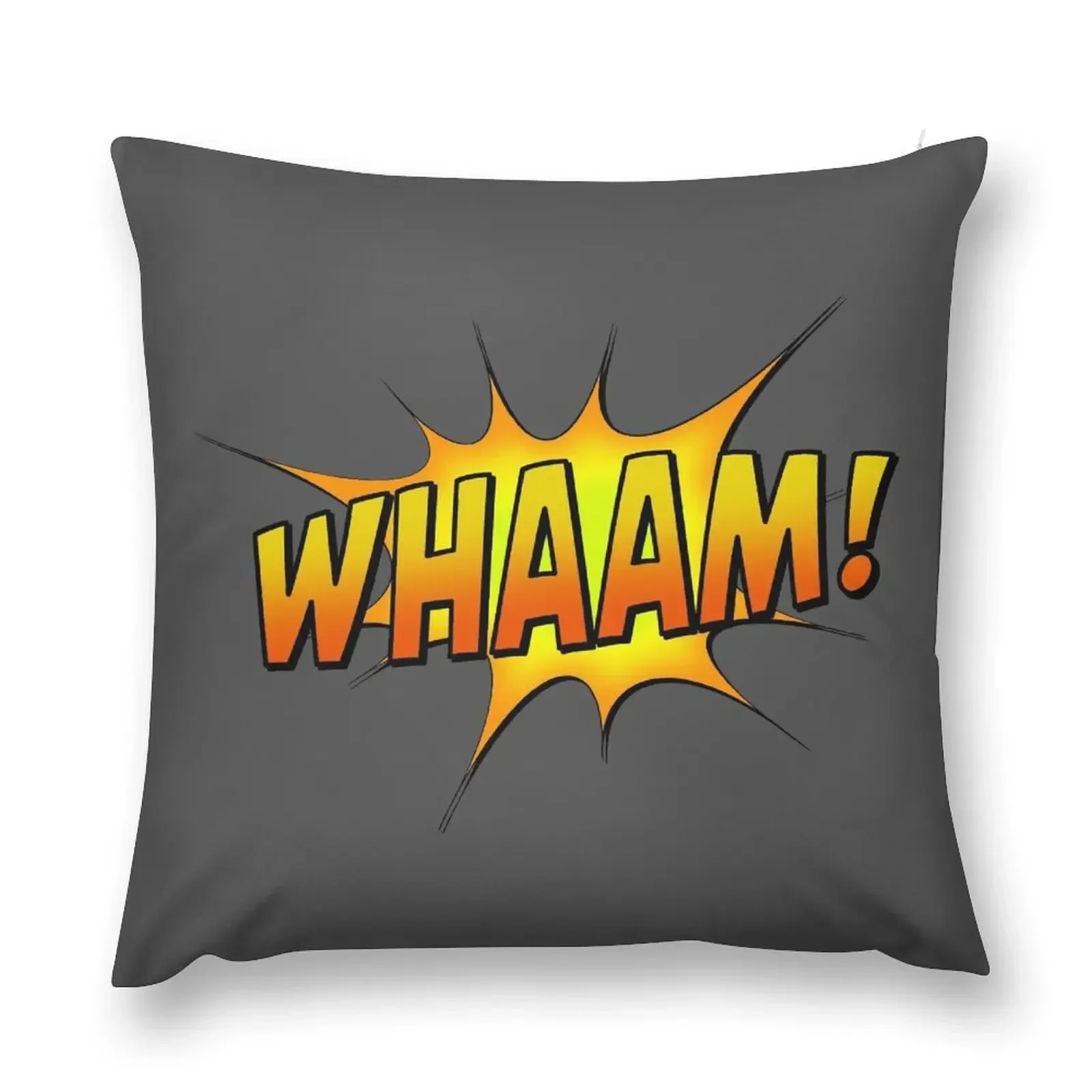 Whaam Throw Pillow ornamental pillows for living room Decorative Cushions pillow