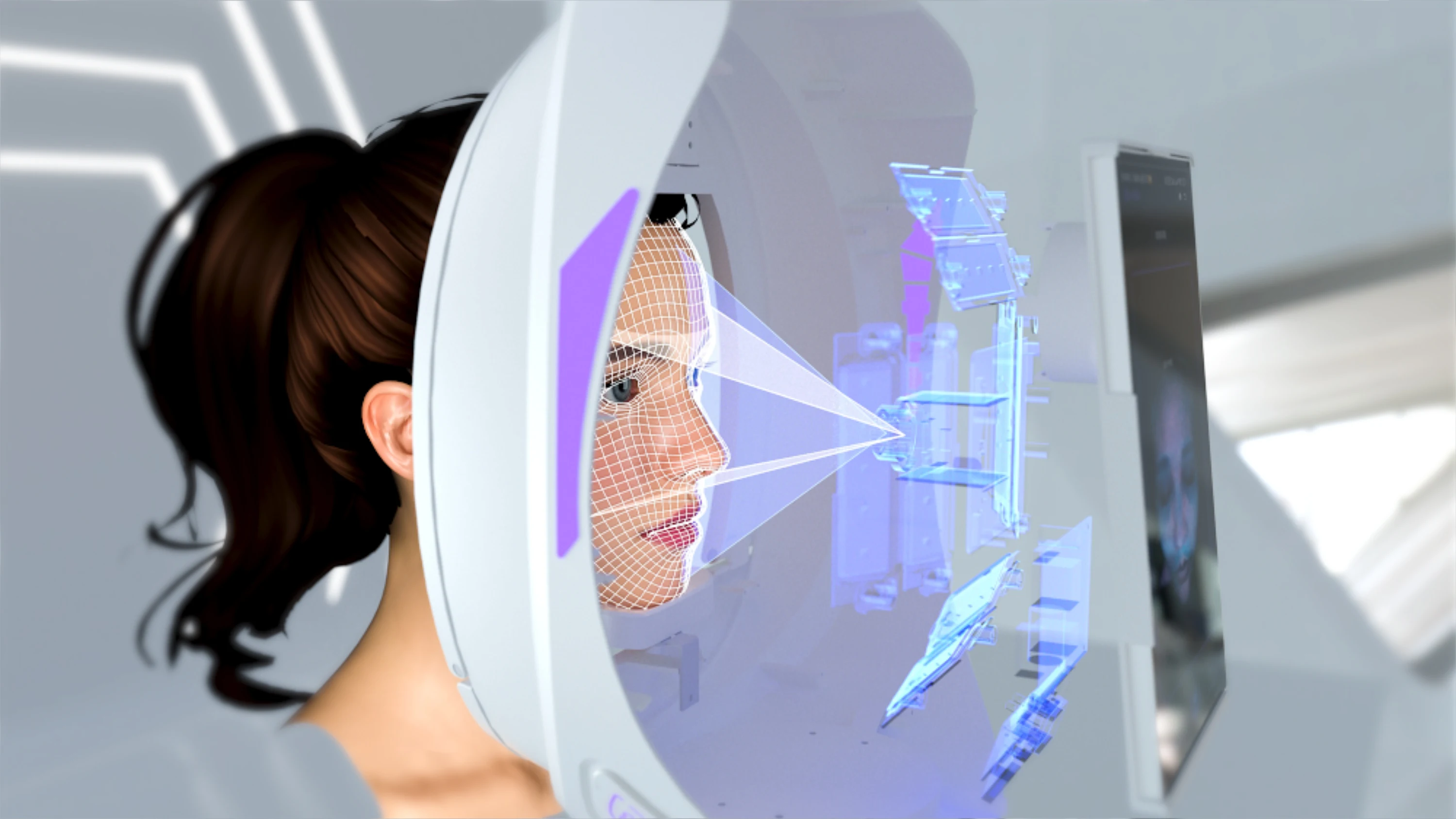 AISIA Q1 3D AI Facial Skin Analyzer Detection Skin Problem Diagnosis 8 Spectrum Professional Analysis Beauty Salon Equipment