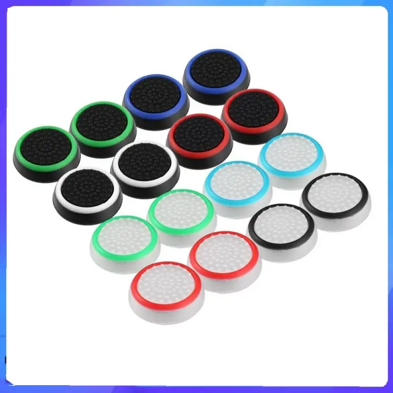 1PAIR Thumb Grip Caps For Ps4/ps3 Non-Slip Silicone Thumbsticks Grips Joystick Caps For Xbox 360 Wii U Game Controller