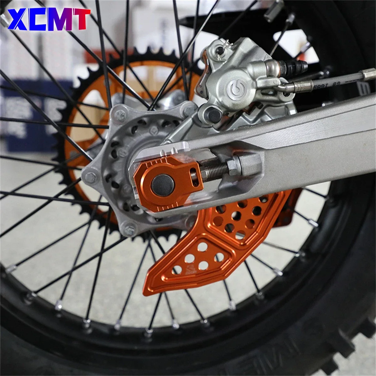 Pelindung piringan rem depan sepeda motor KTM, tutup pelindung SX SX-F XC XC-F EXC EXC-F XC-W XCF-W enam hari TPI 125-500 2016-2023