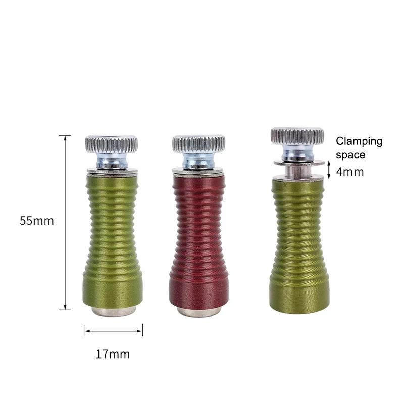 4pcs Upgrade Spring-Loaded Magnetic PCB Holder Bits Set – Strong Magnet, Carbon Pillar Design for Phone Repair & Soldering - view 6
