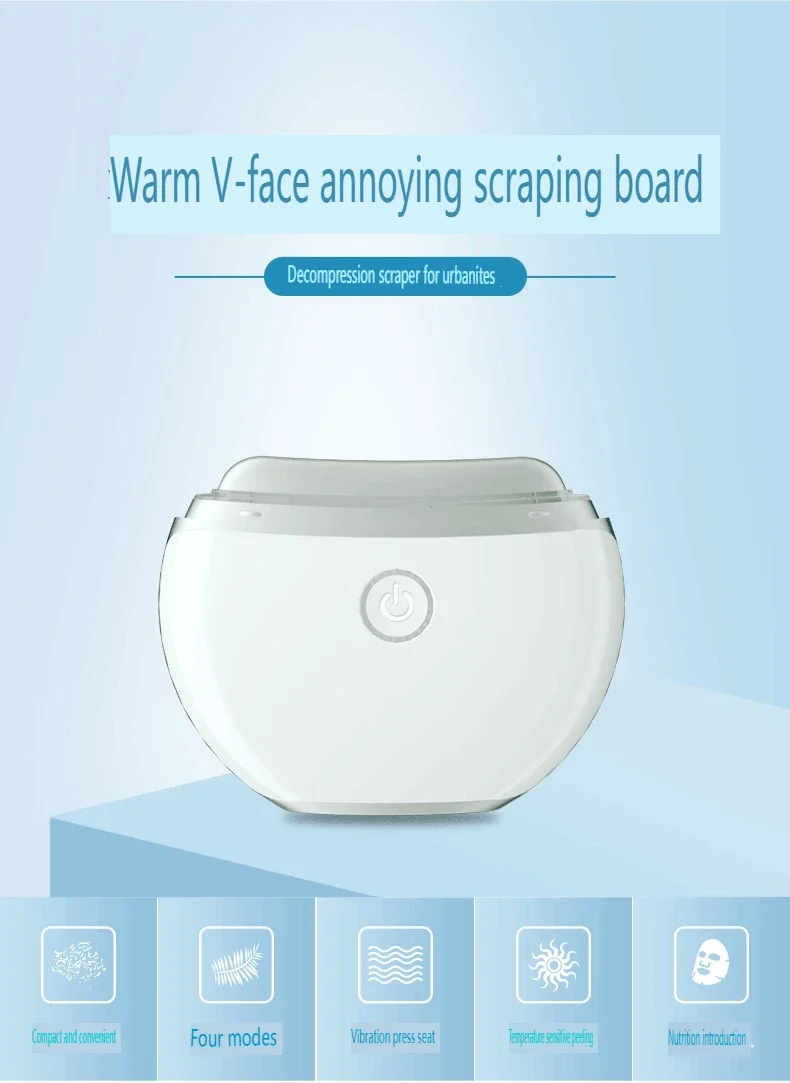 Elektrisch lichaamsschoonheidsapparaat, microstroom, vibratiemassage, heffen, constante temperatuur op 42 ℃ , Lichaamsverzorging MB-004