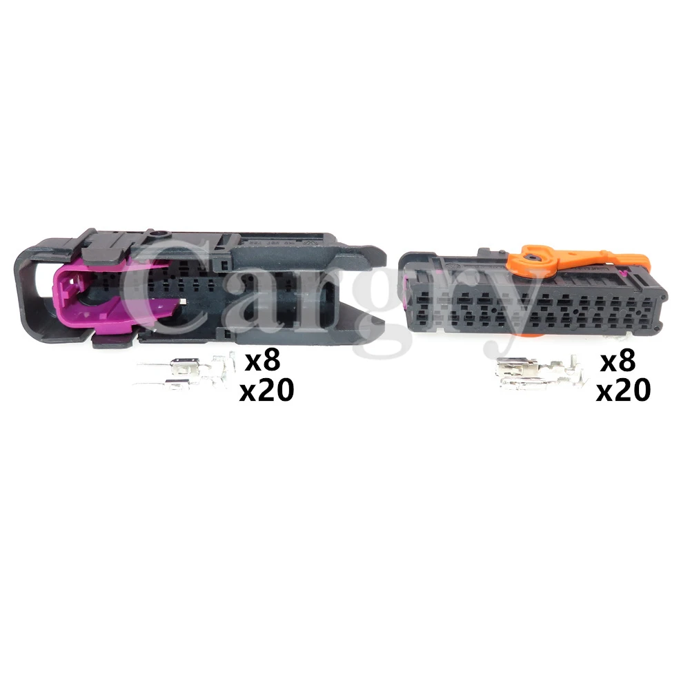 

1 Set 28P Auto Plastic Housing Unsealed Socket 1K0937722 1K0837702 1813113-1 1813108-1 AC Assembly Car Male Female Connector