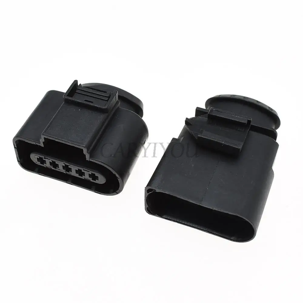 1 Set 5 Pin Way 1.5mm Electrical Plug Auto Sealed Male Female Connector Kit 1J0973805 1J0973705 For AUDI VAG For Volkswagen