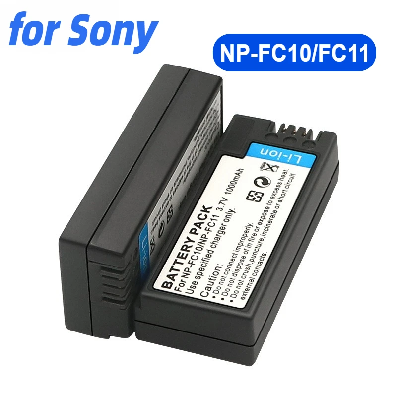 

NP-FC10/FC11 Is Suitable for Sony Camera Battery+Charger DSC-F77 DSC-F77A DSC-FX77 DSC-P2 P3 P5 P7 P8