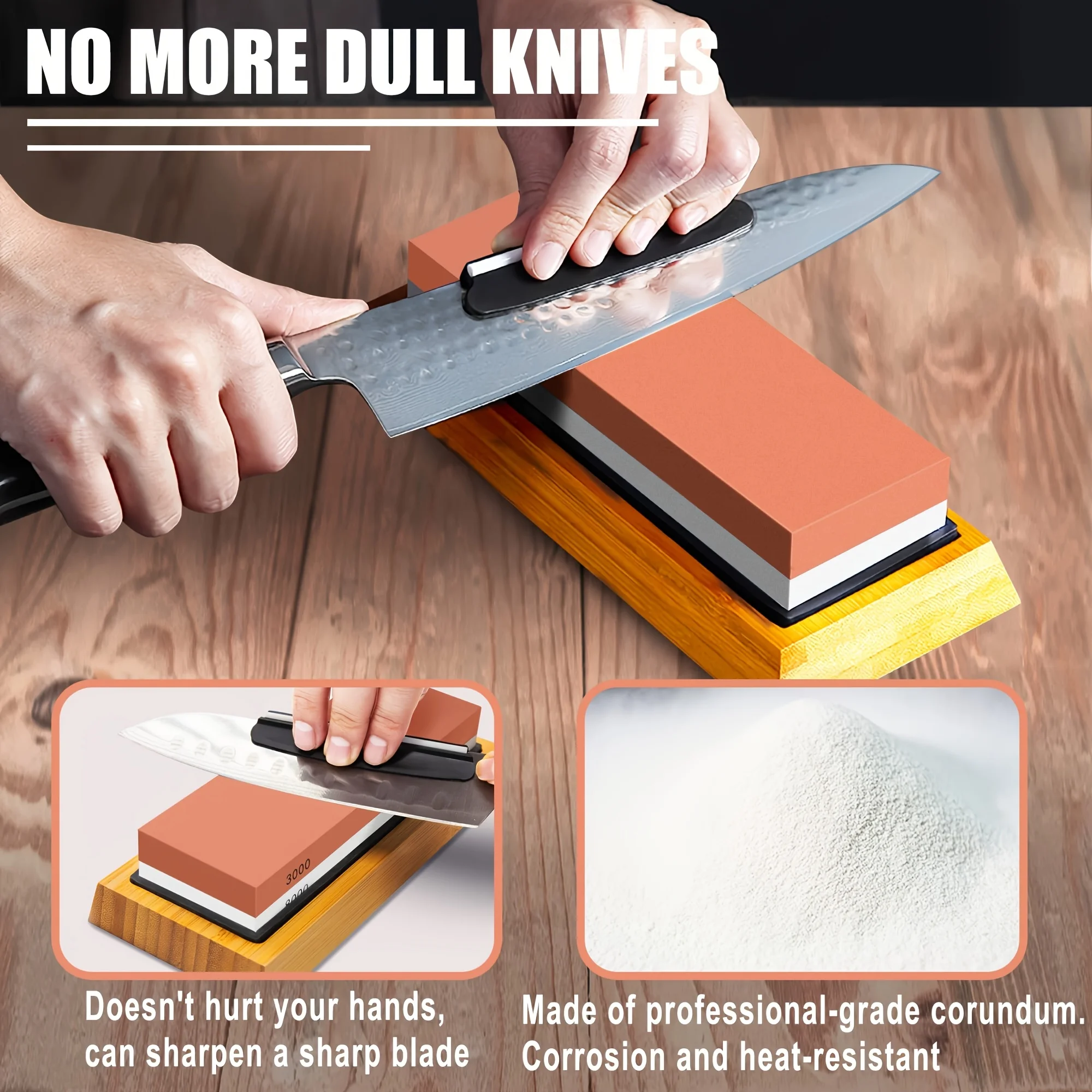 Knife Sharpening Stone Kit 2