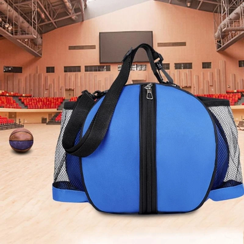 M5TC Soccer Ball Storage Bag with Two Elastic Side Pockets Basketball Shoulder Bags