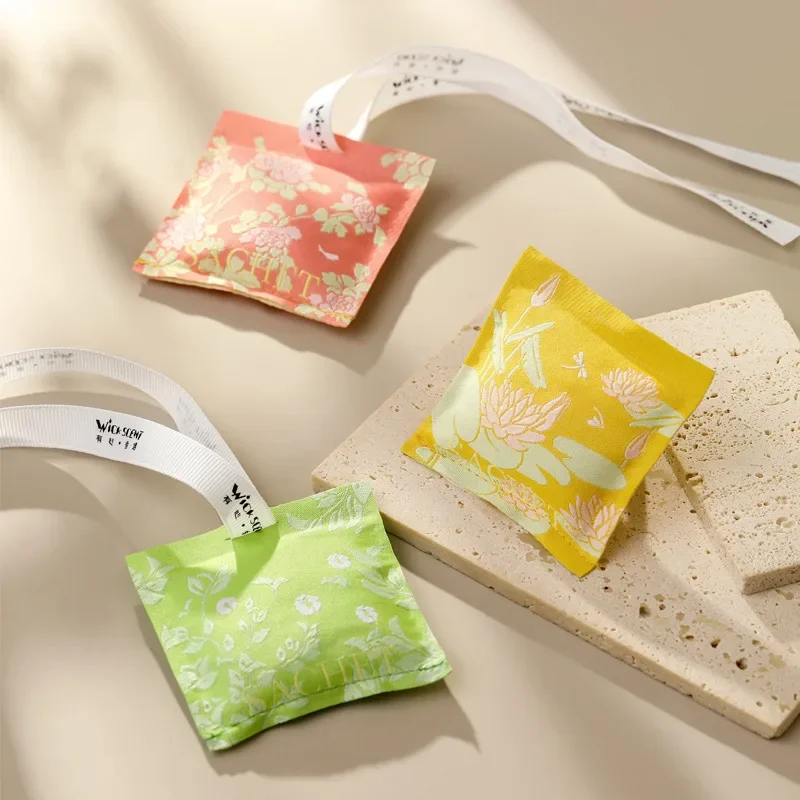 Aromatherapy Gift Set: Wardrobe Scented Sachets, Car Hanging Sachets, and Home Fragrance Pouches