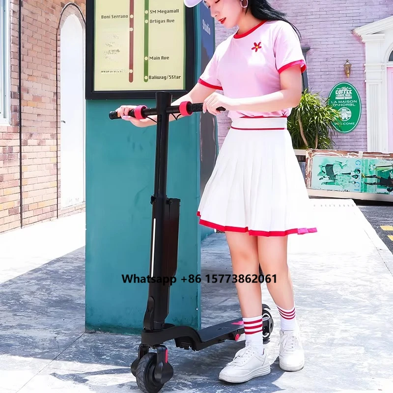 

Электросамокат KIXIN с патентованным дизайном, 5,5 дюймов, двухколесный, складной, умный электрический лонгборд со светодиодной подсветкой и динамиком, 25 км/ч