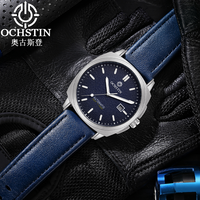 OCHSTIN Man Leather Strap Watch Men's Architect Series New Sale Automatic Mechanical Movement Wristwatches Men Waterproof Wirst