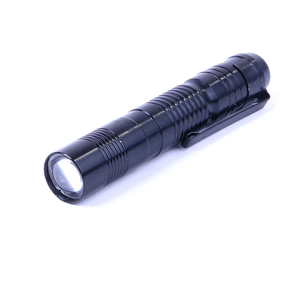 Battery-Powered LED Pocket Flashlight Watton Wt-091 White Light Aluminum Hunting, Camping,Home, School, car, Hotel, Restaurant,