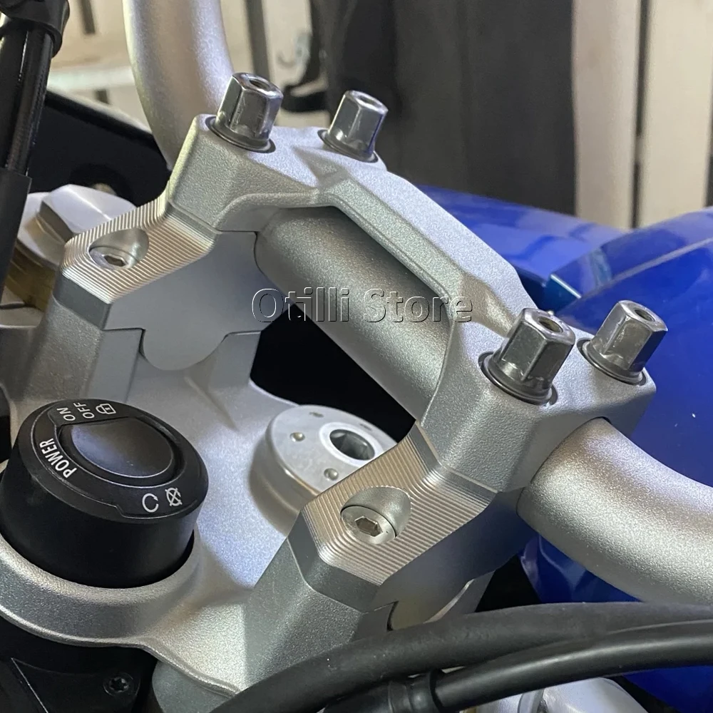 New F900R F900XR F 900 R/XR Handlebar Risers Clamp Height up also Backward Extend Adapters with Bolts For BMW F850GS / Adventure