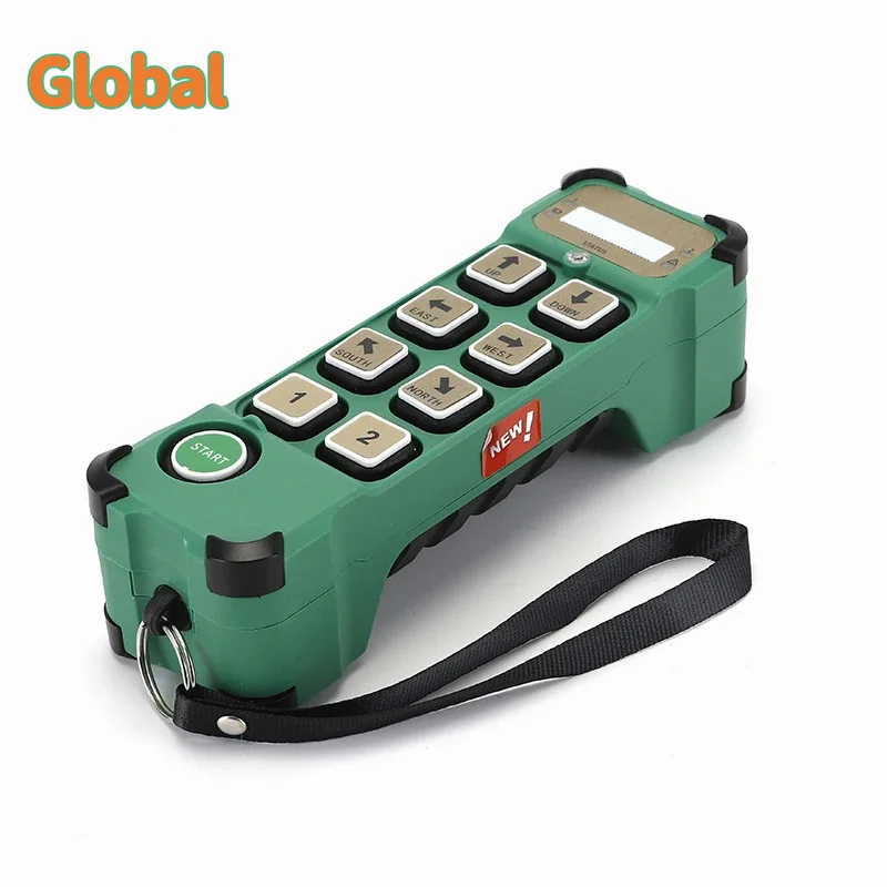 K800 8 buttons single speed Industrial Wireless Radio Crane Remote Control switches Hoist track Crane lift Controller