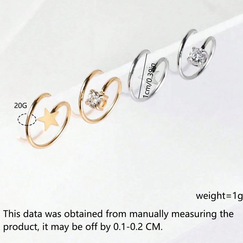 Thumbnail 2 - #78 Nose Studs Comparison Guide