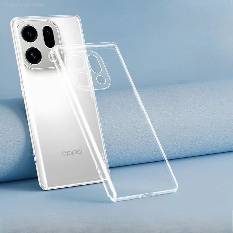 حافظة هاتف شفافة رفيعة للغاية لهاتف OPPO Find X9 Pro حافظة من السيليكون الناعم من مادة البولي يوريثان غطاء خلفي لهاتف oppo FindX9 FindX9Pro غلاف حماية #1