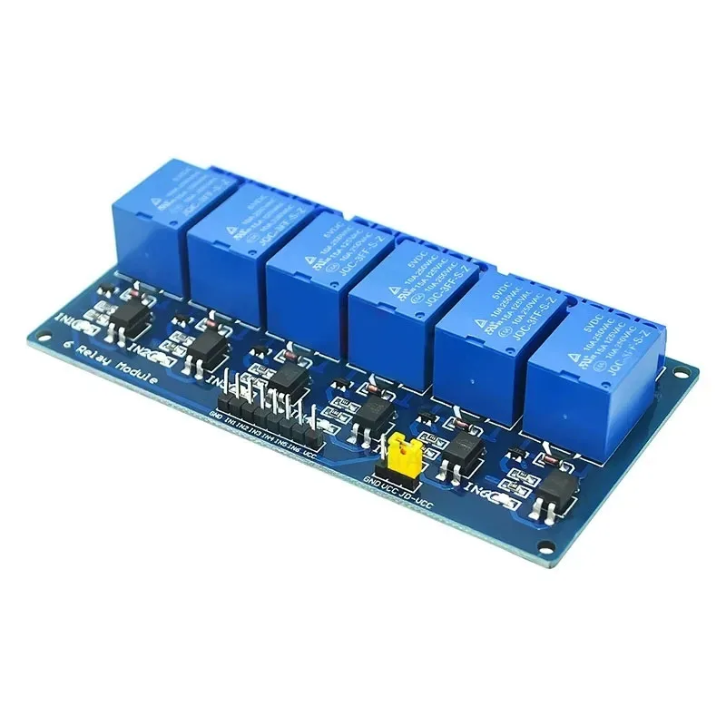 5 فولت 1 2 4 6 8 قناة وحدة التتابع مع Optocoupler KY-019 1/2/4/6/8 طريقة لاردوينو