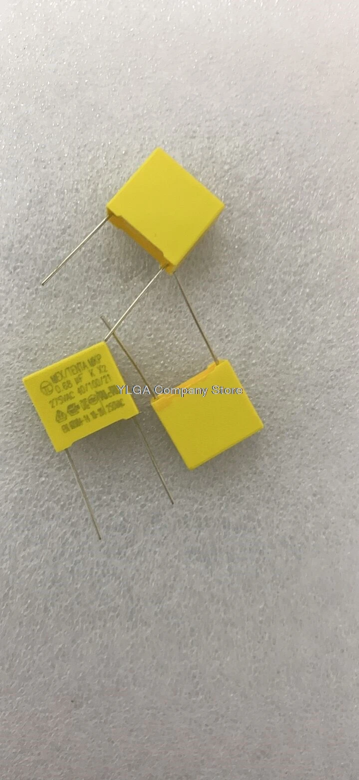 UTX HQX X2 safety film capacitor 0.68 uf 680 nf 684 684 vac P = 15 mm