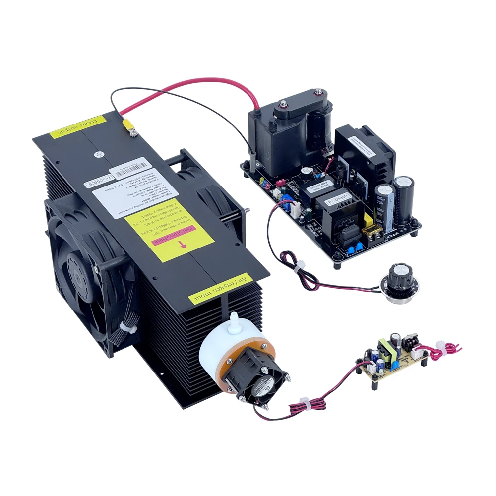 مرت CE FCC ROSH الراقية 40 جرام/ساعة قابل للتعديل مجموعة مولدات الأوزون مزدوج تبريد الهواء الأوزون معقم الهواء معقم المياه