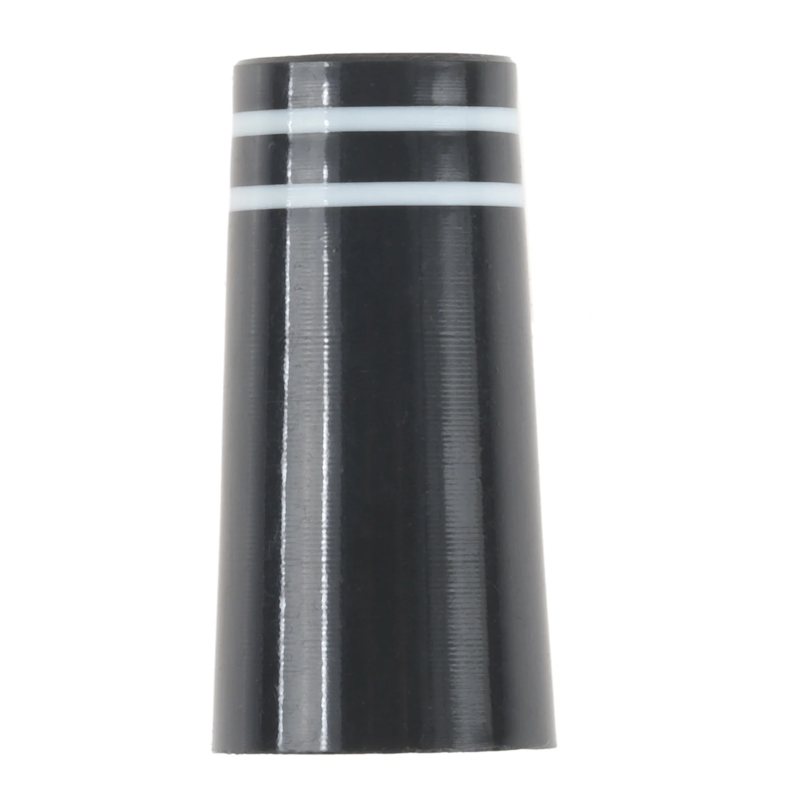 

10 шт. наконечники для гольфа, черный песочный клин для гольфа с двойной белой кольцевой крышкой для наконечника вала 0,355, пластик 9,1x27,3x13,4 мм