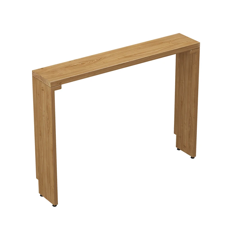 

Shelf Solid wood Narrow long table Gap storage Wall function sofa