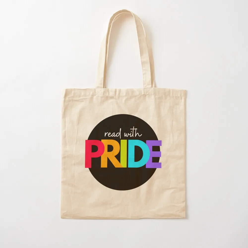 

Read With Pride Tote Bag the tote bags for women university Canvas