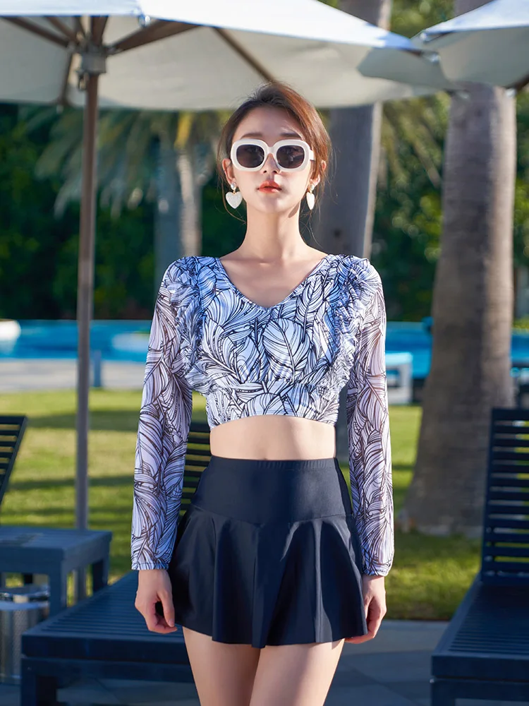 

Женский слитный купальник с высокой талией из нейлона, облегающий, цвета Peaco Fog Blue, Matcha Green, Coffee Black, только для термического использования