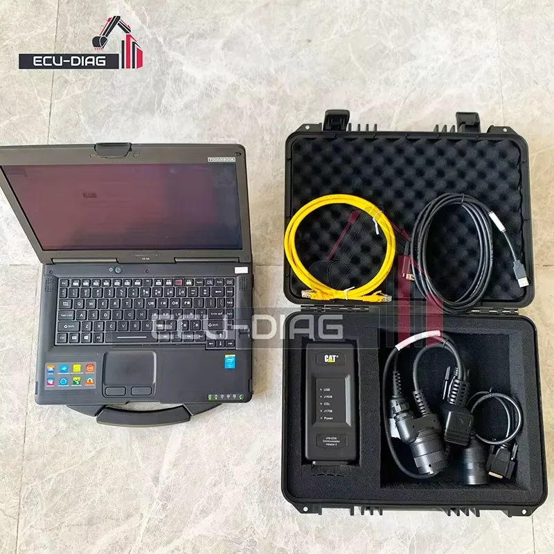 

2025A 478-0235 CAT ET4 Diagnostic Tool Tablet Laptop Software Ethernet Communications Adapter Caterpillar Heavy Truck Duty