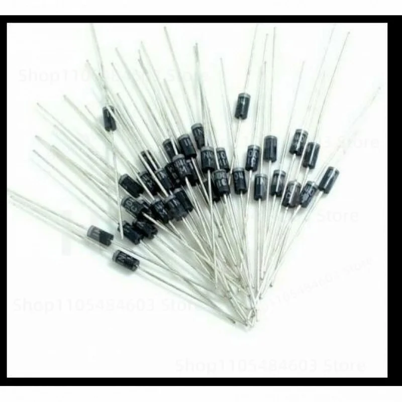 100pcs 1N4004 Rectifier Diode 1A 400V IN4004
