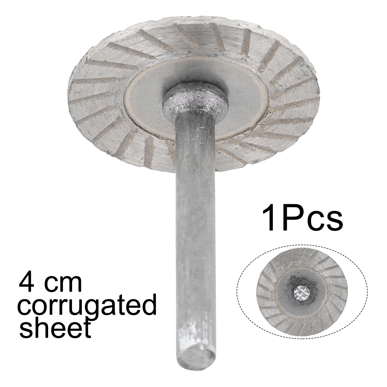 1 buah 40mm 6mm Shank Circular Saw Blade amplas Disc roda gerinda cakram pemotong untuk kayu marmer granit alat pemotong