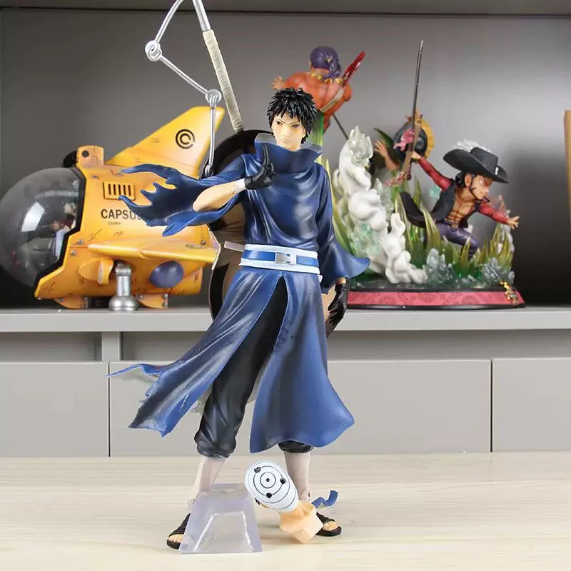 BAIDAI อะนิเมะ Obito Naruto ตุ๊กตา GK Uchiha Obito Action Figure 35 ซม.PVC Double-headed Collection ของเล่นวันเกิดตุ๊กตาของขวัญ