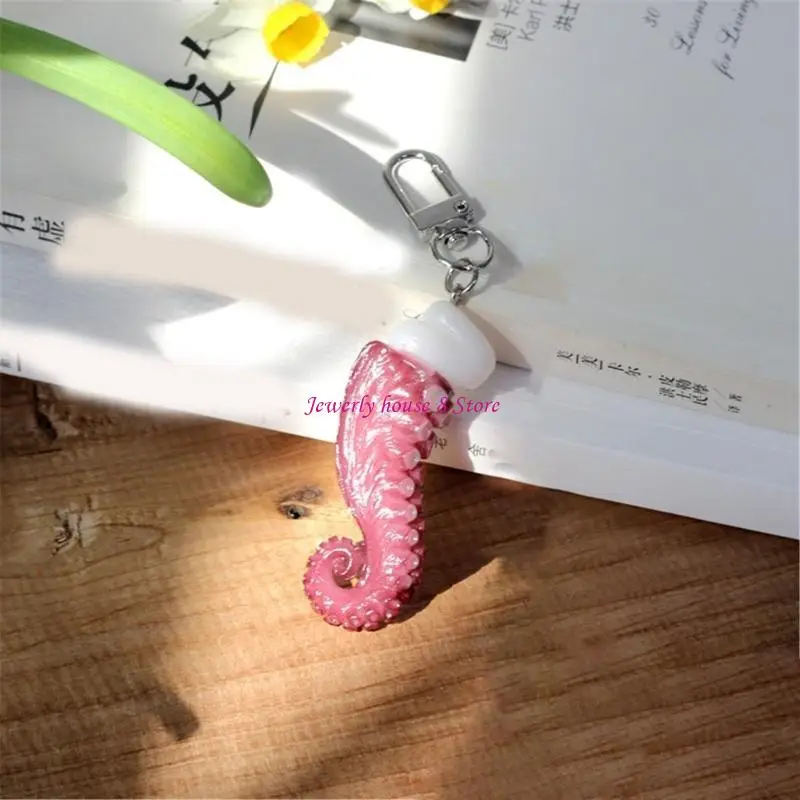 multifuncional llavero creativo pulpos y calamares para bolsas y teléfonos