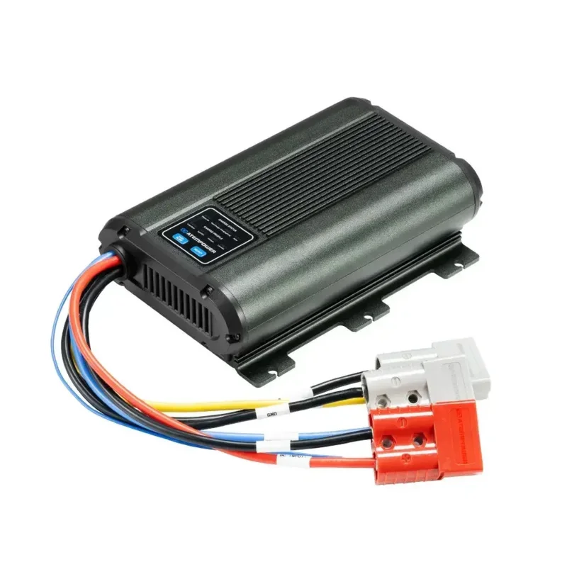 

ATEM POWER 12V 25A 40A 60A Dual System Smart DC To DC Battery Charger With Solar MPPT For Car