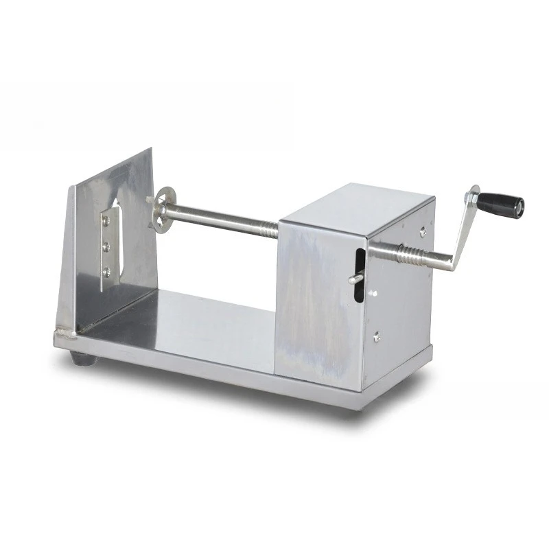 

Manual potato chip machine Stainless steel commercial stretching hand-cranked cyclone snack potato chip potato tower machine