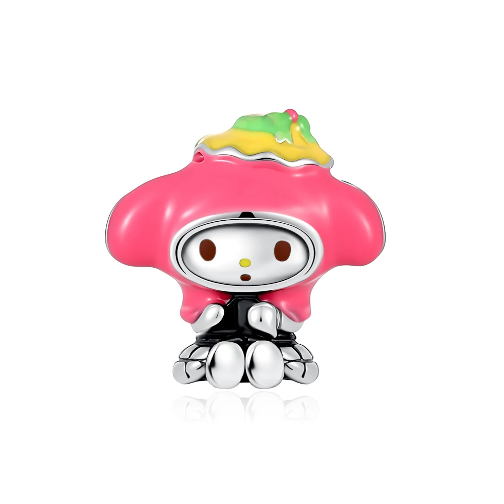 Hot Selling New 925 Silver Cute Cartoon Animal Charm Beads Fit for Original Bracelets DIY Children's Exquisite Jewelry Gifts