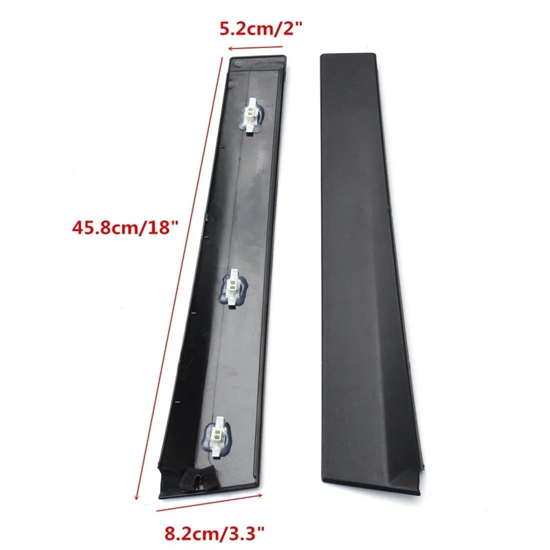 2X Model Front Door Moulding B-Pillar Trim For Ford Carnival Fiesta MK6 2001-2008 3 Door Replacement Exterior Parts Decorations