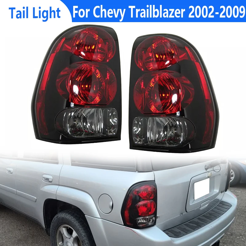 For Chevy Trailblazer 2002 2003 2004 2005 2006 2007 2008 2009 Rear Tail Light cover Car Signal Lamp Headlight Taillight No Bulb