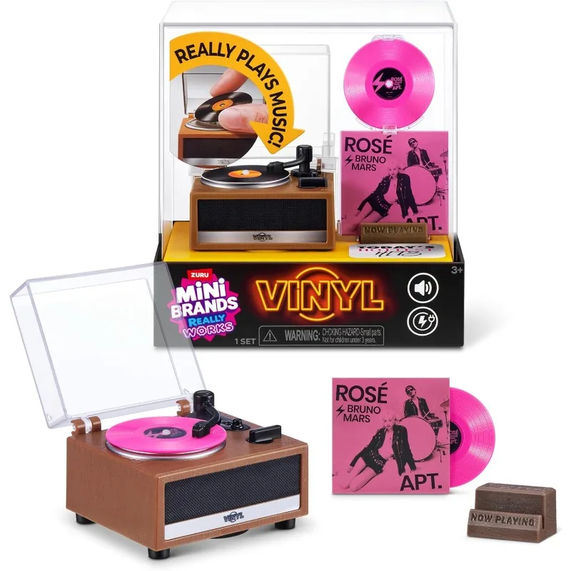 Auf Lager ZURU Mini Brands Really Works Vinyl-Spielset Blind Box
