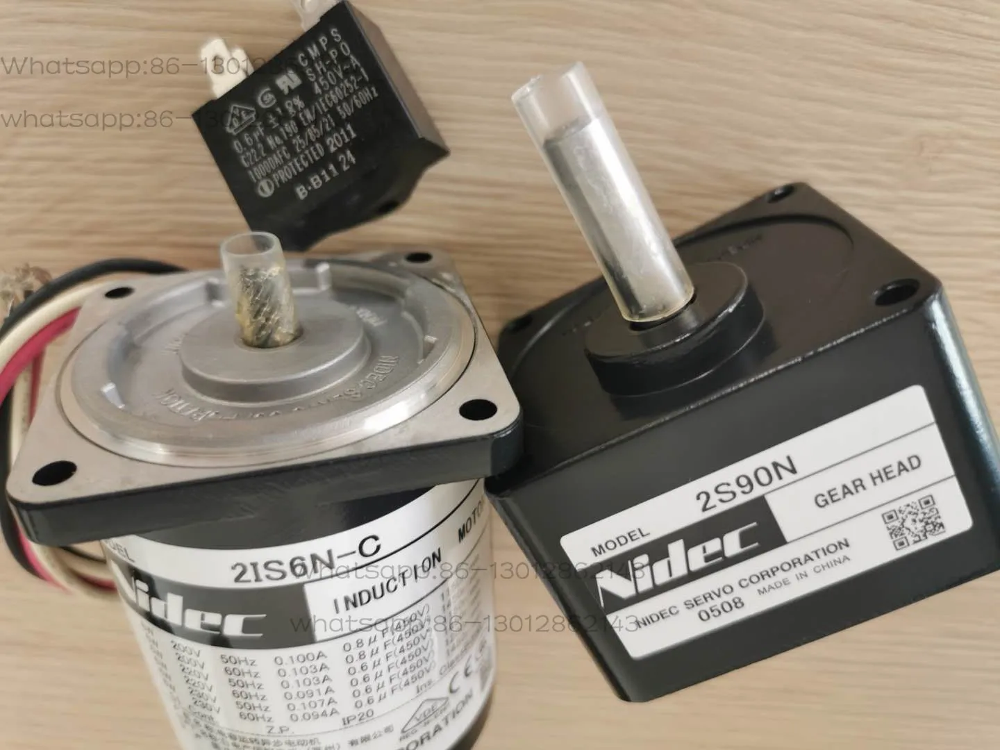Redutor de engrenagem NIDEC (SERVO) 2S90N 2IS6N-C