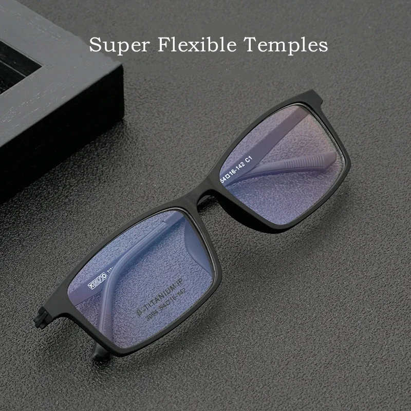 OLLYMURS خفيفة للغاية مريحة TR90 التيتانيوم النظارات النساء موضة مربع وصفة طبية بصرية إطار نظارات رجالي 02-3094