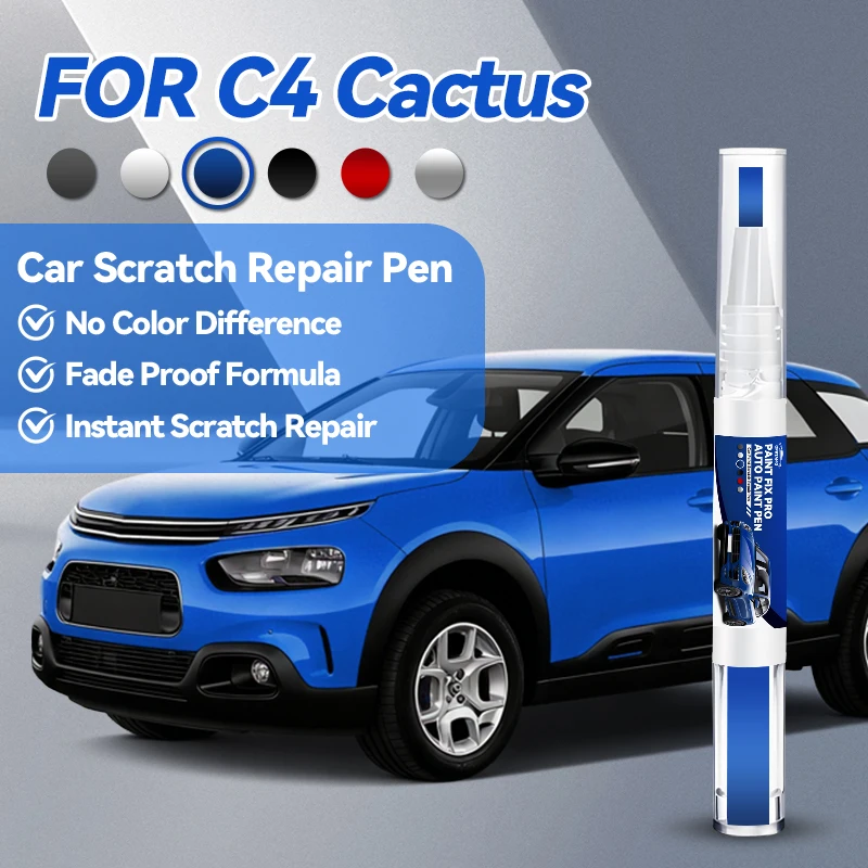 

Горячая новинка 2026: Автоаксессуары для Citroen C4 Cactus 2014-2020 E3 – Карандаш для ремонта краски, средство для удаления царапин, DIY, черный