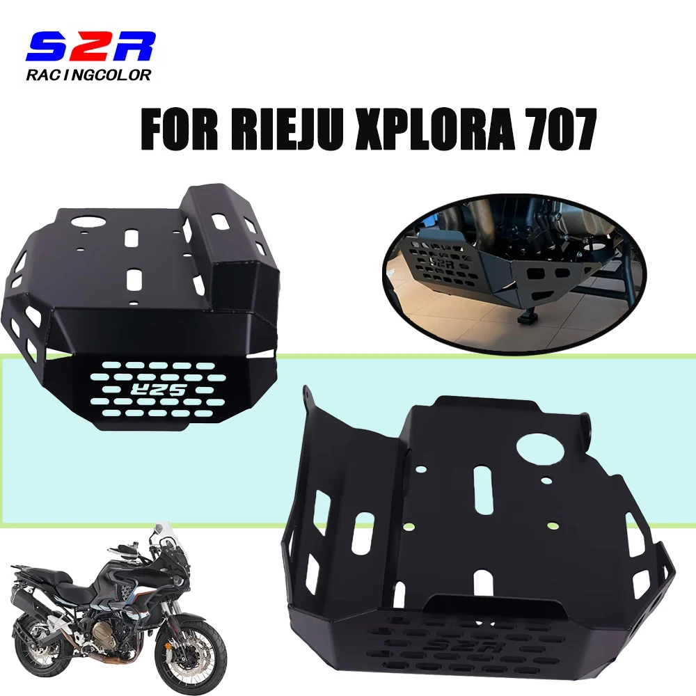 Motorcycle Accessories Engine Protection Cover Base Bash Guard Skid Plate Belly Pan Protector For Rieju Xplora 707 2025 2026
