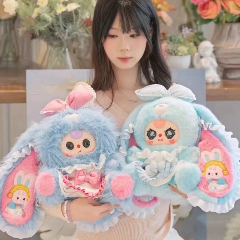 

Коллекционная плюшевая кукла Baby Three Lili Rabbit Town 5-го поколения, 400% увеличенная, Da Piao Liang, в слепой коробке, для декора рабочего стола, для коллекционеров игрушек